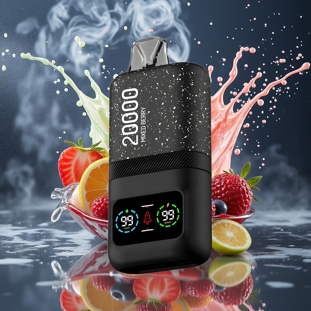 Aivono AIM MAGIC 20000 Puffs | 26ml E-liquid | Dual Mesh Coils | LCD display | Type-C | 10 Smaker | grossister Sverige